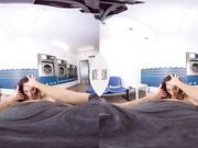 Spanish daughter Penelope fucks her sugar step daddy in VR