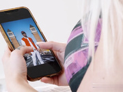 玛丽莲·舒格颜值女友站立提臀大鸡巴后入运动