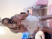 呆萌美少女漫展约炮00后极品校花学妹口交内射