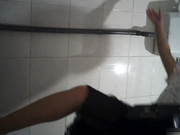 國內某旅遊景點公共衛生間拍攝到的各式美女如廁 有個妹子居然光著腳上廁所 1080P高清