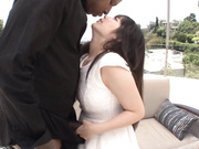 [DANDY-443] 女なら一度はセックスで失神してみたい！世界最大級のメガチ●ポを求めハードすぎる黒人中出しセックスに佳苗るかが挑む！【破解】 - 2of5