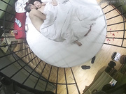 鸟笼情趣酒店水滴监控TP饥渴男女激情啪啪这男的JJ好小啊估计满足不了这欲女