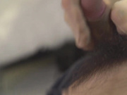 售楼小姐姐为了单子帮我用肉丝足交，还自慰潮吹给我看