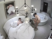 富婆干妈和男小三开房做爱