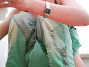 某購物商場公共女洗手間蹲坑定點偷拍各種類型年輕美女少婦如廁噓噓 貌似尿完擦逼的動作很優雅啊 1080P高清原版