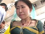 [NHDTB-97204] ハロウィン羞恥 敏感乳首いじりVer. へそ出し踊り子 - 4of5