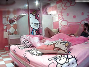 粉系可爱房时尚冷艳气质女王范美女开房被痞子纹身光头男操了2炮身材真好屁股圆又翘阴毛性感69玩的太刺激