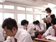 [破解]STAR-517 射精×50発超！喝我們精液的保健室老師 麻生希 - 4of5