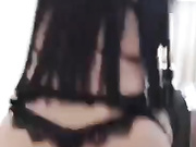 【喷血推荐】高颜值甜美TS刘卡思被老公大鸡巴干性感臀部 啊啊..还可以插深一点屁眼 深点爸爸 啊啊哦！射好多啊