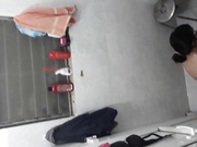 晚上趴透气窗偷窥邻居上大二的眼镜妹奶罩一解一对大奶就弹射出来这对巨乳打奶炮一定很爽