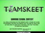 Teen Pies - 火辣蓝眼少女被疯狂抽插然后灌满精液