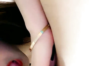 超粉嫩极品无毛美穴腿腿今天炮友回来了翘起屁股被操粉逼